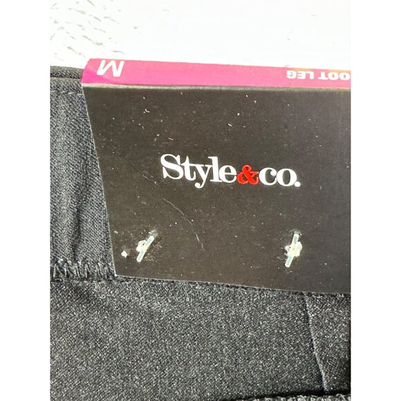 Style&Co womens pants medium boot leg pants - Picture 4 of 15
